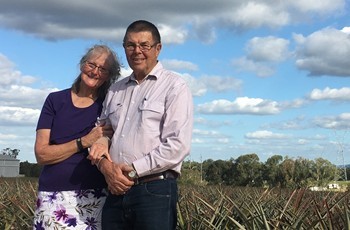 Pinata Farms' founders Narelle and Geoff Scurr