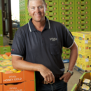 Managing director Gavin Scurr in the packing shed, Wamuran