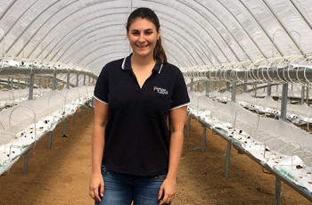 Pinata Farms' key account manager Rebecca Scurr